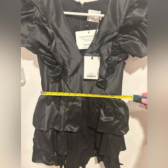 NWT Aje Allegro Bon Bon Ruffle Mini Dress - Size US 10 - Picture 4 of 11